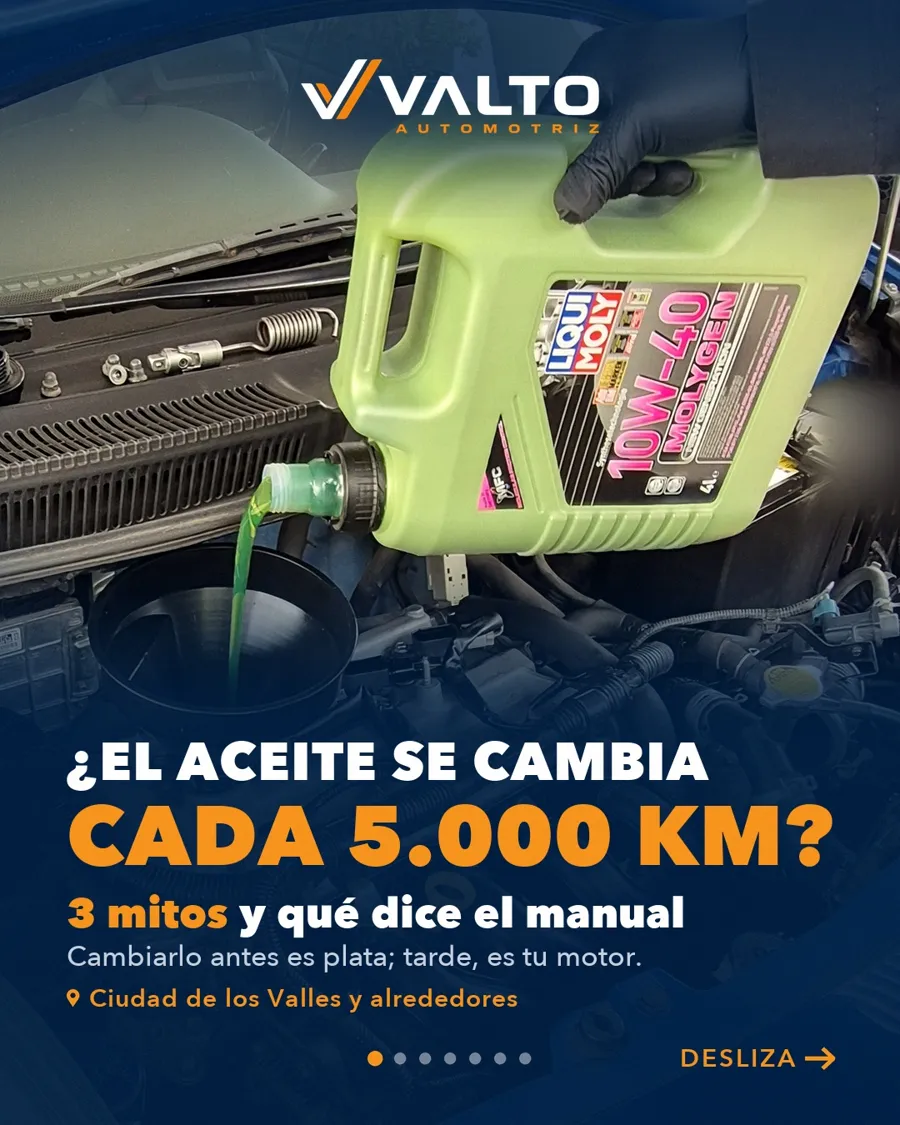 Carga de aceite nuevo en el motor de un Toyota Yaris